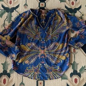 J Crew Featherweight Blouse